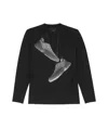 Mm6 Maison Margiela X Salomon Hanging-shoes Print Long-sleeved T-shirt