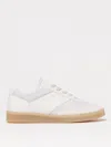 Mm6 Maison Margiela Leather And Suede Sneakers In Blue