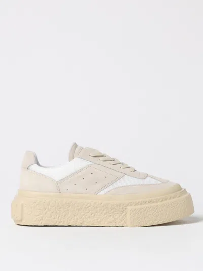 Mm6 Maison Margiela Chunky Gambetta Lace-up Sneakers In Ivory