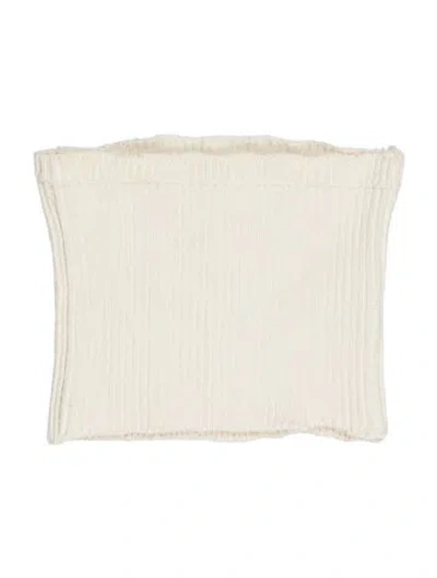 Pre-owned Mm6 Maison Margiela Snood In White