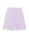 Mm6 Maison Margiela Socks In Lilac