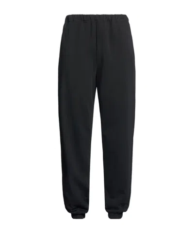Mm6 Maison Margiela Solidcolor Comfortable Sweatpants In Black