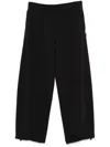 Mm6 Maison Margiela Sports Trousers With Number Motif In Black