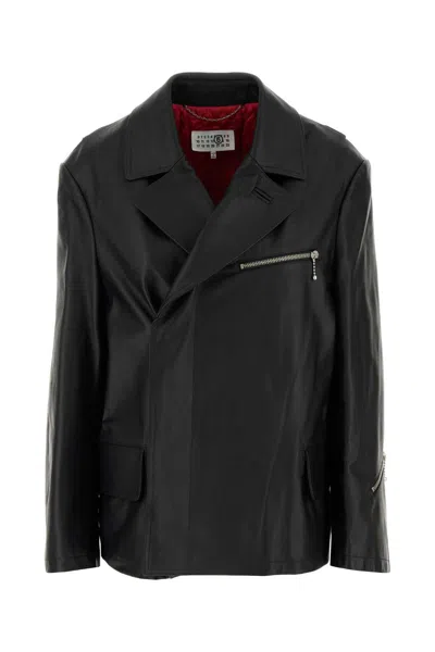 Mm6 Maison Margiela Sportsjacket In Black