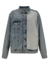 Mm6 Maison Margiela Contrasting Denim Jacket