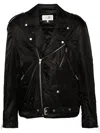 Mm6 Maison Margiela Mm6 By Maison Margiela Nylon Biker Jacket With Adjustable Belt And Multiple Pockets
