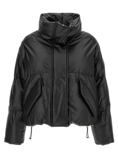 Mm6 Maison Margiela Sportsjacket Down Jacket In Black