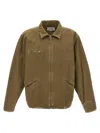 Mm6 Maison Margiela Sportsjacket Casual Jackets, Parka Green In Green