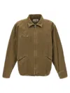 Mm6 Maison Margiela Sportsjacket Casual Jackets, Parka Green In Green