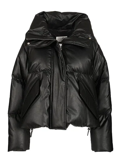 Mm6 Maison Margiela Sportsjacket Jackets Black