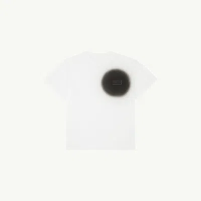 Mm6 Maison Margiela Spray Print T-shirt In White