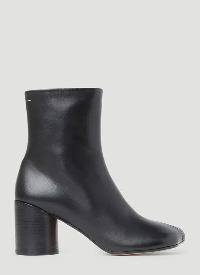 MM6 MAISON MARGIELA SQUARE ANKLE BOOTS