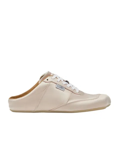 Mm6 Maison Margiela Square-toe Mules In White