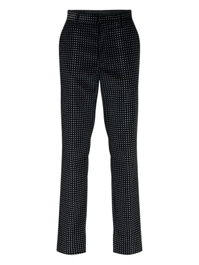 Mm6 Maison Margiela Star-print Tailored Trousers In Multi