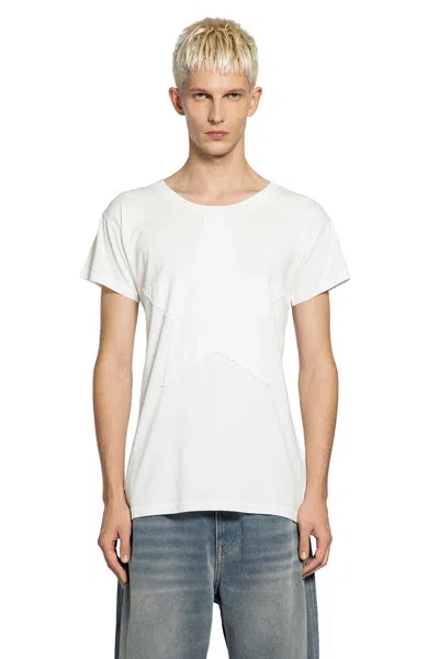 Mm6 Maison Margiela Star T-shirt In White