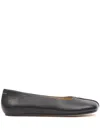 Mm6 Maison Margiela Stitch-out Leather Ballerina Shoes