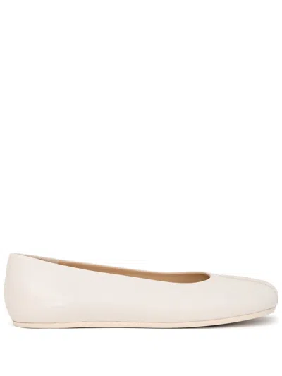 Mm6 Maison Margiela Ballerinas Aus Leder In Nude