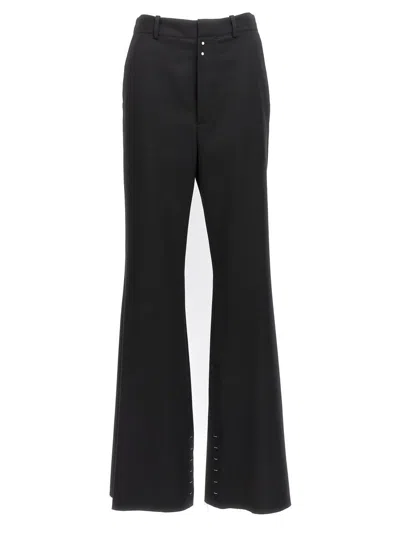 MM6 MAISON MARGIELA MM6 MAISON MARGIELA STITCHING FLARED PANTS
