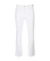 Mm6 Maison Margiela Straight-leg Cotton Jeans In White