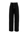 Mm6 Maison Margiela Straight-leg Denim Jeans In Black