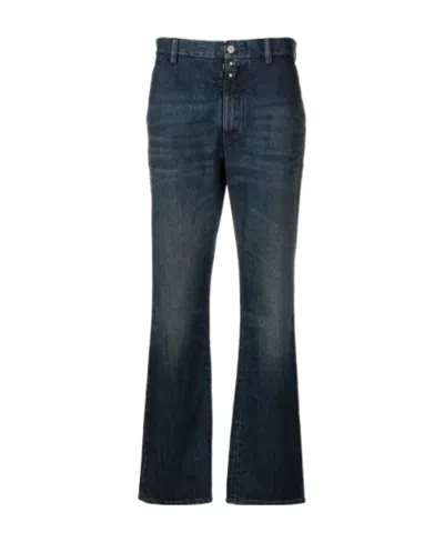 Mm6 Maison Margiela Straight-leg Denim Jeans In Black