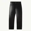 Mm6 Maison Margiela Straight-leg Jeans In Black