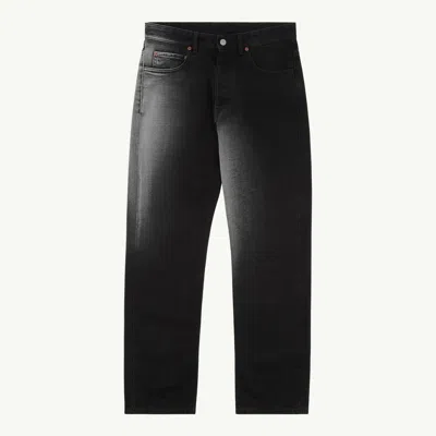 Mm6 Maison Margiela Straight-leg Jeans In Black