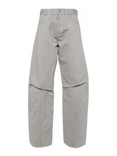 Mm6 Maison Margiela Straight Leg Jeans In Grey
