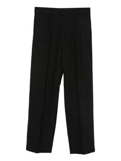 MM6 MAISON MARGIELA STRAIGHT-LEG TROUSERS WITH HIGH WAIST