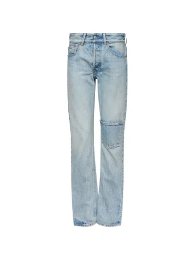 Mm6 Maison Margiela Straight-leg Jeans In Blue