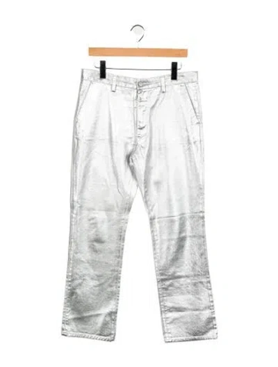 Pre-owned Mm6 Maison Margiela Straight-leg Jeans In Multi