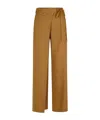 MM6 MAISON MARGIELA WRAP-DESIGN FLARED TROUSERS