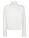 Mm6 Maison Margiela Mm6 By Maison Margiela Long Sleeve Shirt In White