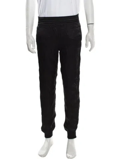 Pre-owned Mm6 Maison Margiela Striped Joggers In Brown