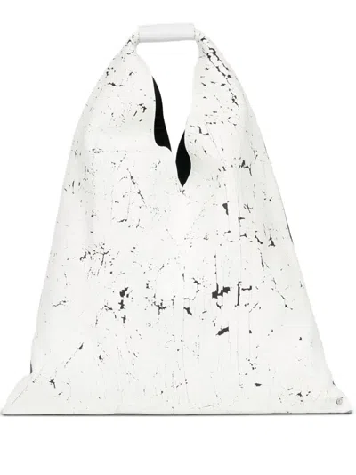 Mm6 Maison Margiela Stylish Polyester And Polyurethane Bag In Metallic