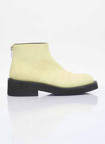 MM6 MAISON MARGIELA SUEDE ANKLE BOOTS