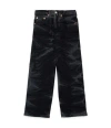 Mm6 Maison Margiela Faded-effect Cotton-blend Jeans In Black