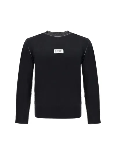 Mm6 Maison Margiela Jumper In Black