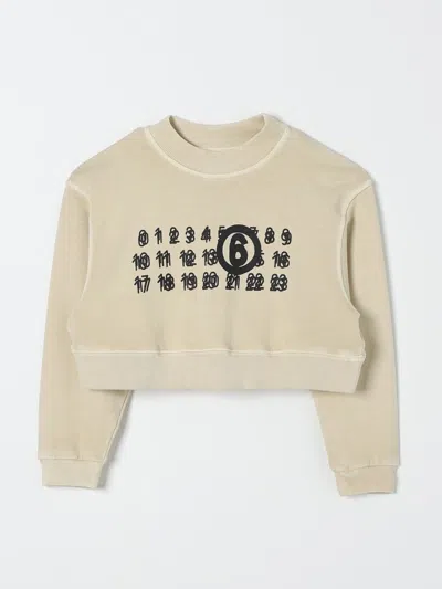 Mm6 Maison Margiela Sweater  Kids Color Beige