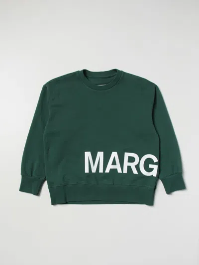 Mm6 Maison Margiela Sweater  Kids Color Green