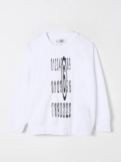 Mm6 Maison Margiela Sweater  Kids Color White