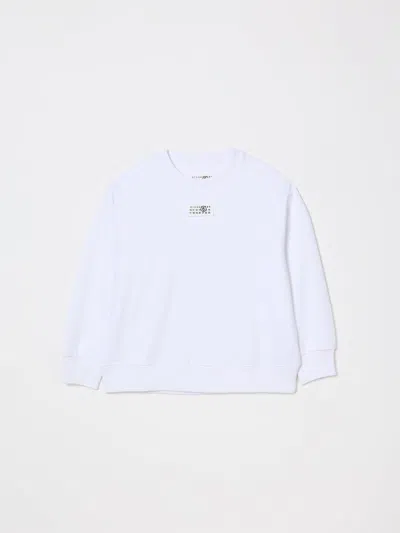 Mm6 Maison Margiela Sweater Kids  In White