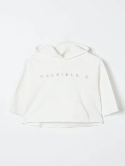 Mm6 Maison Margiela Sweater  Kids Color White In Weiss