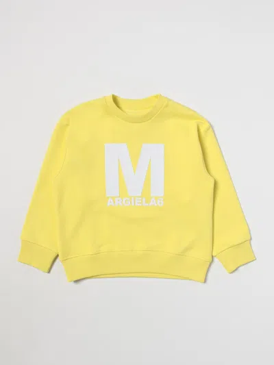Mm6 Maison Margiela Sweater  Kids Color Yellow