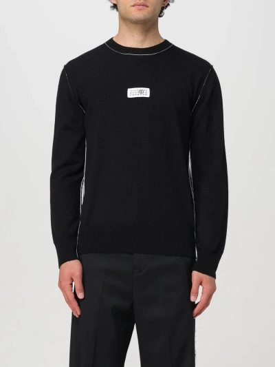 MM6 MAISON MARGIELA SWEATER MM6 MAISON MARGIELA MEN COLOR BLACK,F75013002