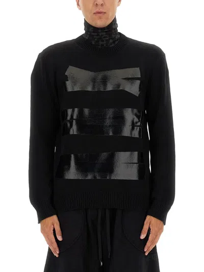 MM6 MAISON MARGIELA MM6 MAISON MARGIELA SWEATER WITH TAPE