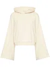 Mm6 Maison Margiela Drop-shoulder Hooded Sweatshirt