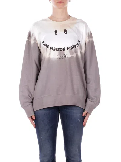 Mm6 Maison Margiela Sweaters In Gray