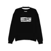 Mm6 Maison Margiela Numbers-print Sweater In Black