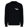Mm6 Maison Margiela Black Sweaters In Black